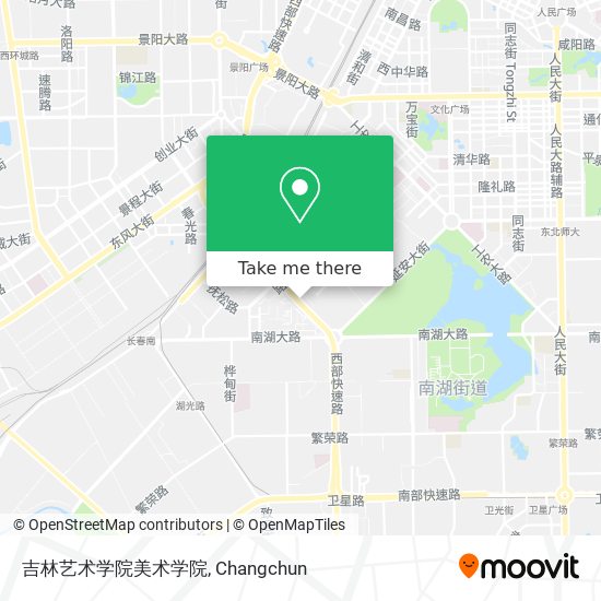 吉林艺术学院美术学院 map