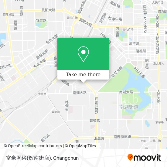 富豪网络(辉南街店) map