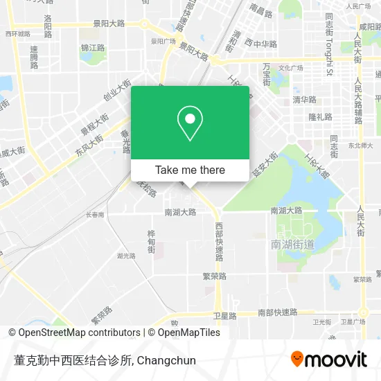 董克勤中西医结合诊所 map