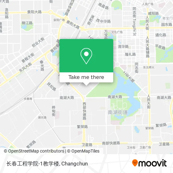 长春工程学院-1教学楼 map