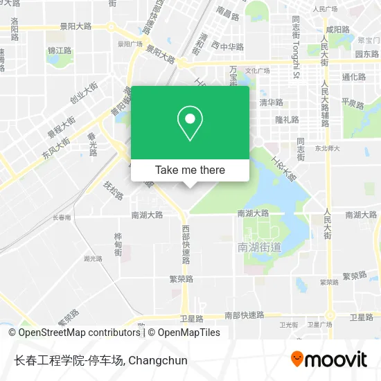 长春工程学院-停车场 map