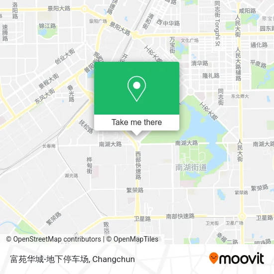 富苑华城-地下停车场 map