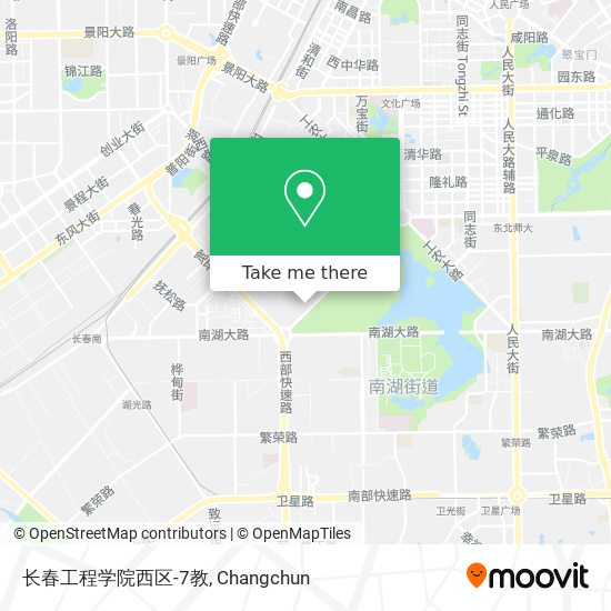 长春工程学院西区-7教 map