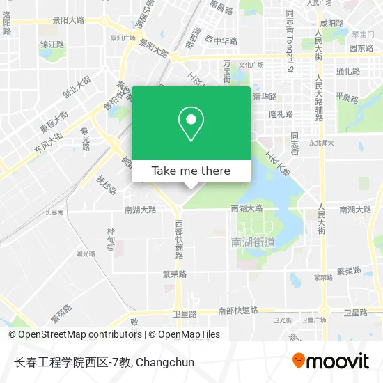 长春工程学院西区-7教 map