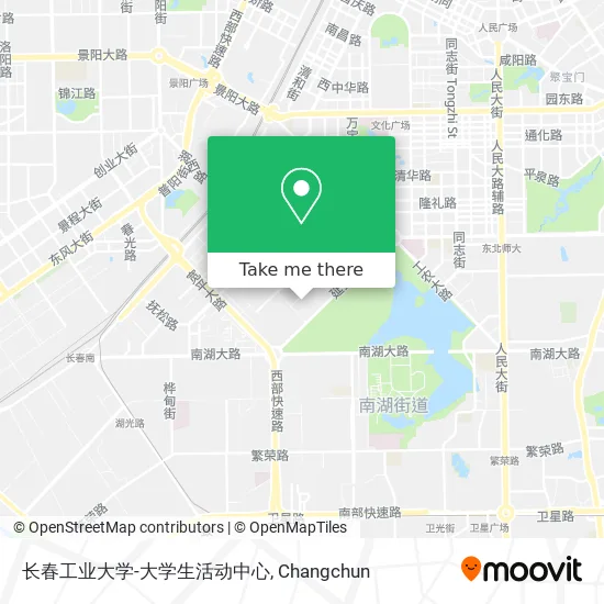 长春工业大学-大学生活动中心 map