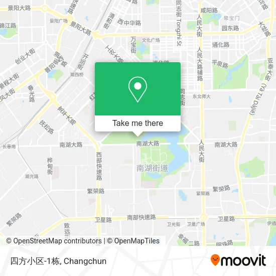 四方小区-1栋 map