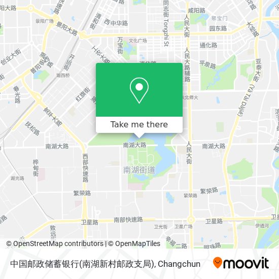 中国邮政储蓄银行(南湖新村邮政支局) map