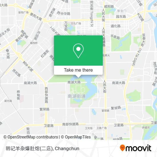 韩记羊杂爆肚馆(二店) map