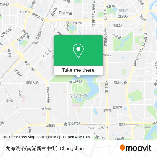 龙海洗浴(南湖新村中街) map