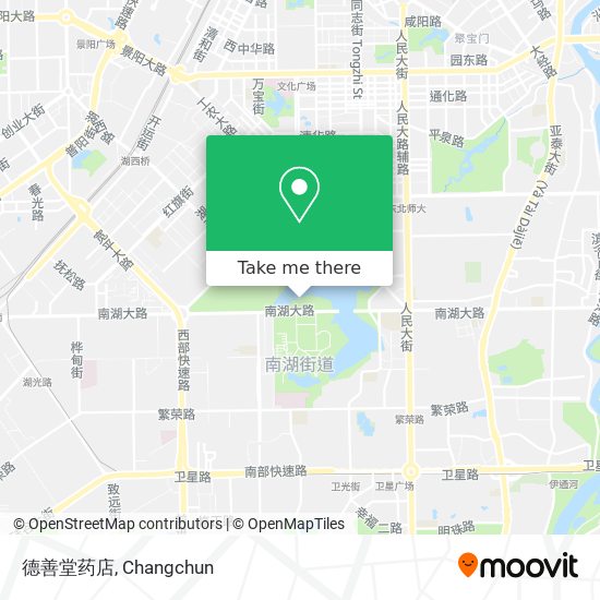 德善堂药店 map