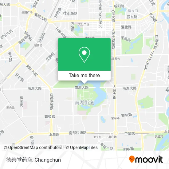 德善堂药店 map