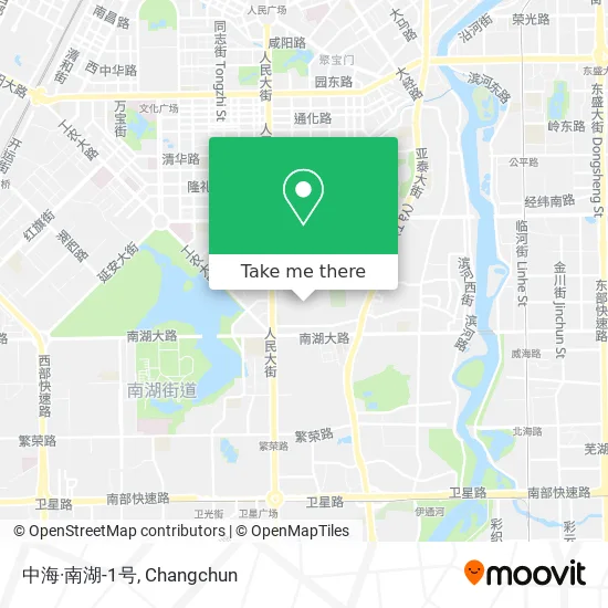 中海·南湖-1号 map