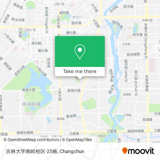 吉林大学南岭校区-25栋 map