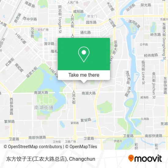 东方饺子王(工农大路总店) map