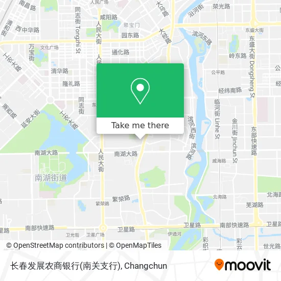 长春发展农商银行(南关支行) map