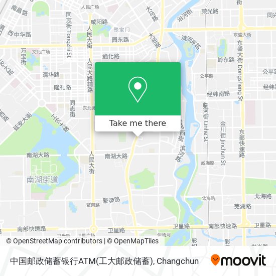 中国邮政储蓄银行ATM(工大邮政储蓄) map
