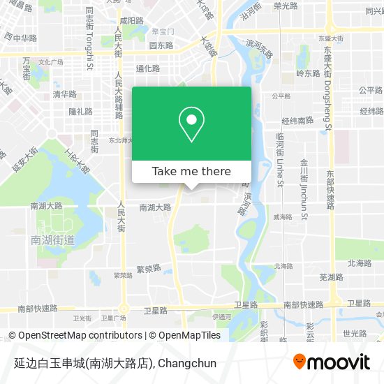 延边白玉串城(南湖大路店) map