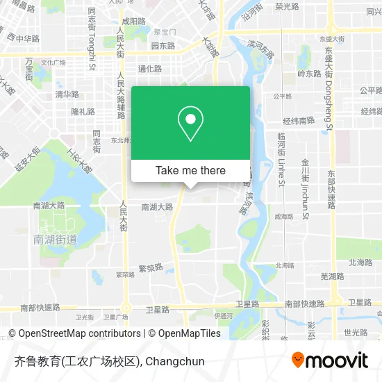 齐鲁教育(工农广场校区) map