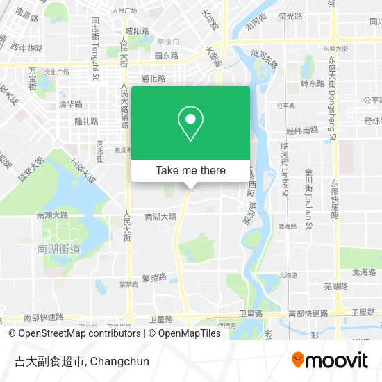 吉大副食超市 map
