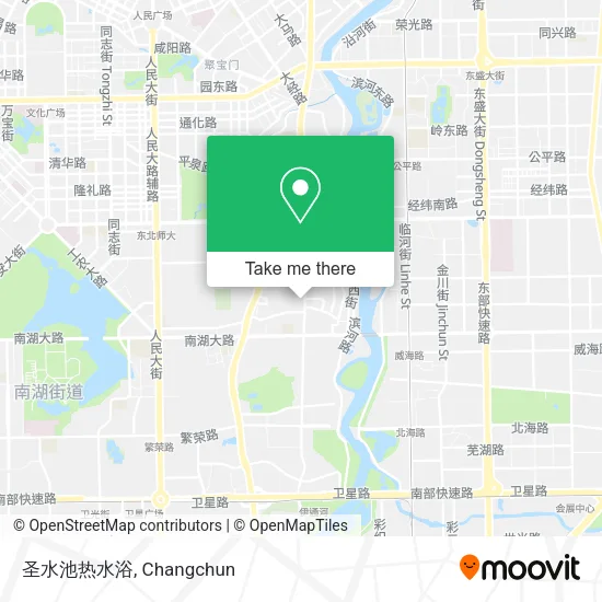 圣水池热水浴 map
