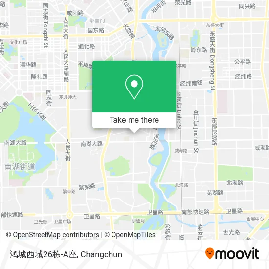 鸿城西域26栋-A座 map