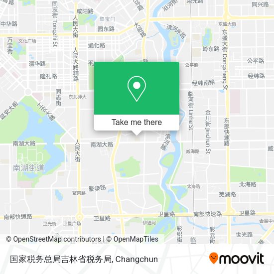 国家税务总局吉林省税务局 map