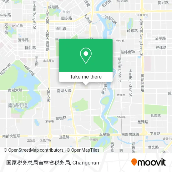 国家税务总局吉林省税务局 map