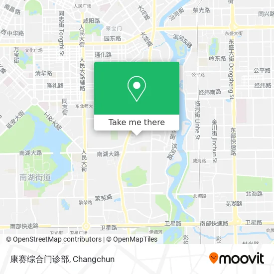康赛综合门诊部 map