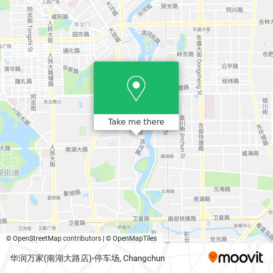 华润万家(南湖大路店)-停车场 map