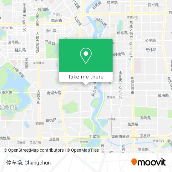 停车场 map