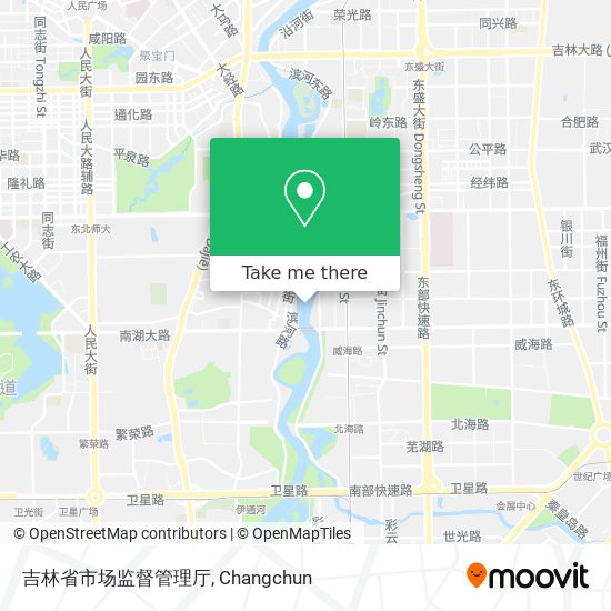 吉林省市场监督管理厅 map