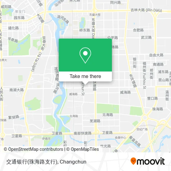 交通银行(珠海路支行) map