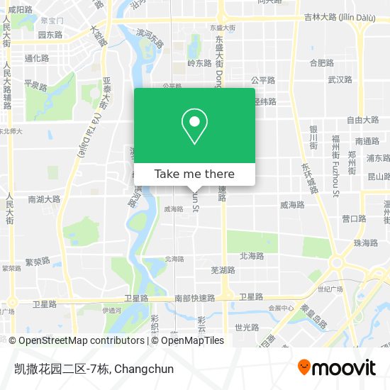 凯撒花园二区-7栋 map