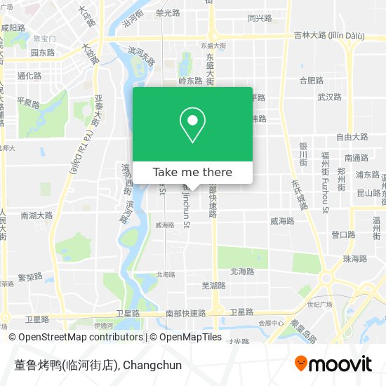 董鲁烤鸭(临河街店) map