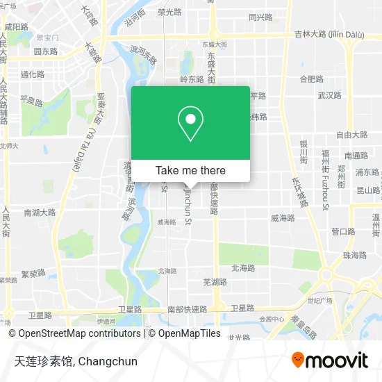 天莲珍素馆 map