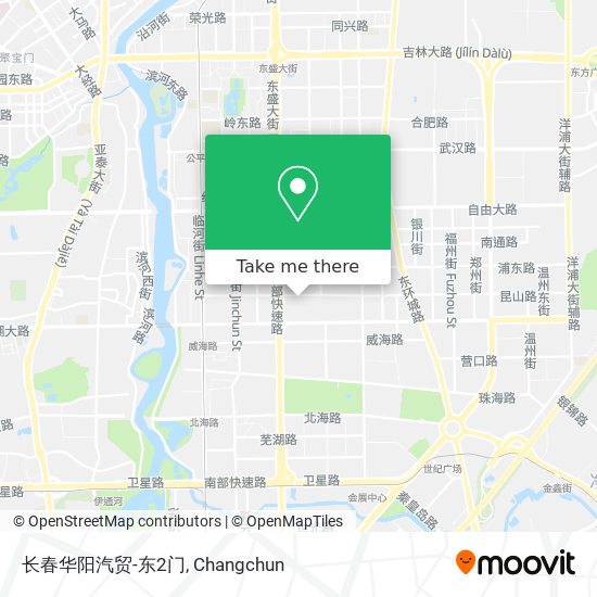 长春华阳汽贸-东2门 map