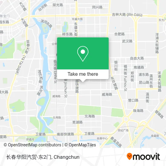 长春华阳汽贸-东2门 map