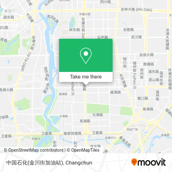 中国石化(金川街加油站) map