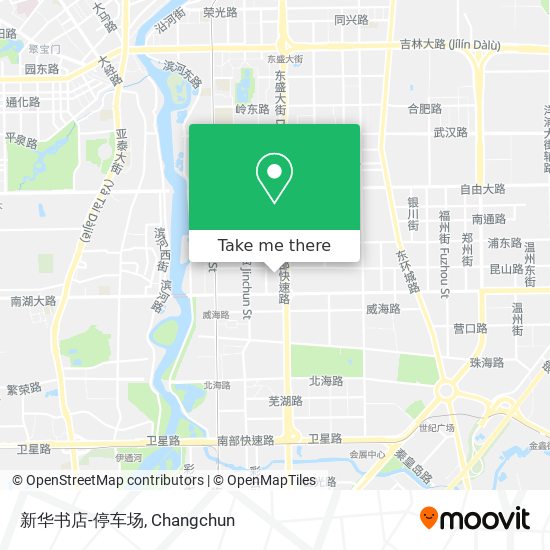 新华书店-停车场 map