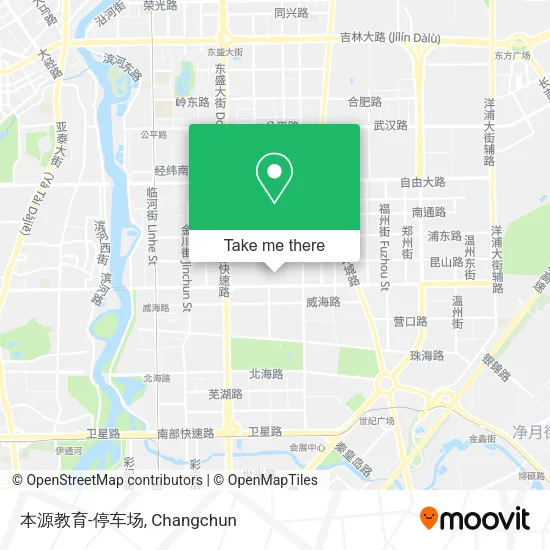 本源教育-停车场 map
