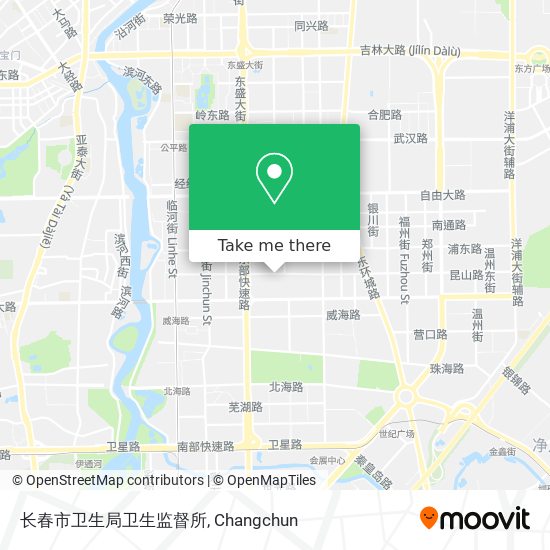 长春市卫生局卫生监督所 map