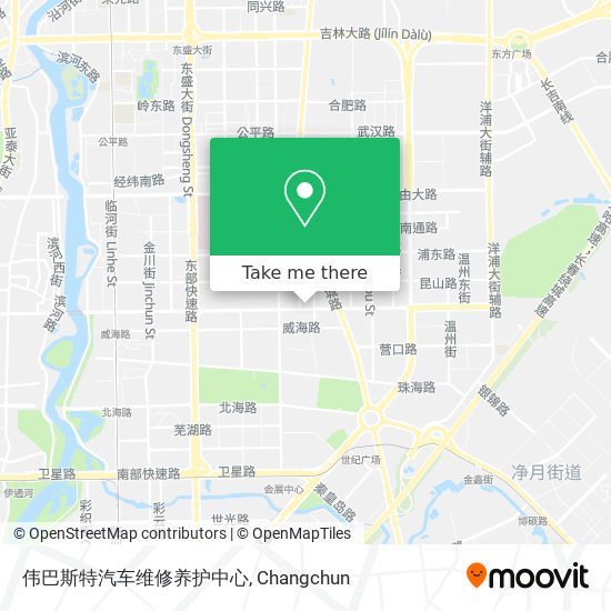 伟巴斯特汽车维修养护中心 map