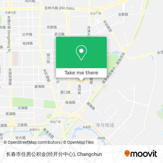 长春市住房公积金(经开分中心) map