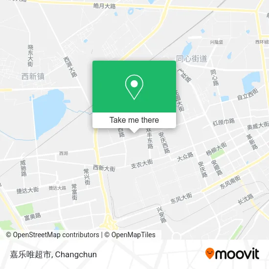 嘉乐唯超市 map