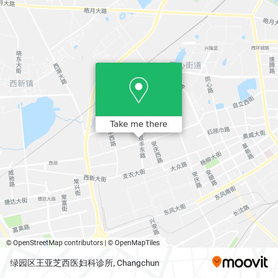 绿园区王亚芝西医妇科诊所 map