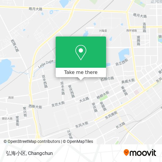 弘海小区 map