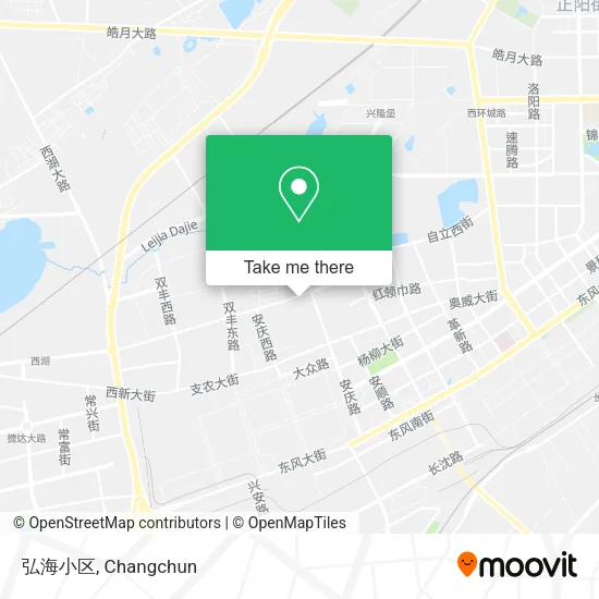 弘海小区 map