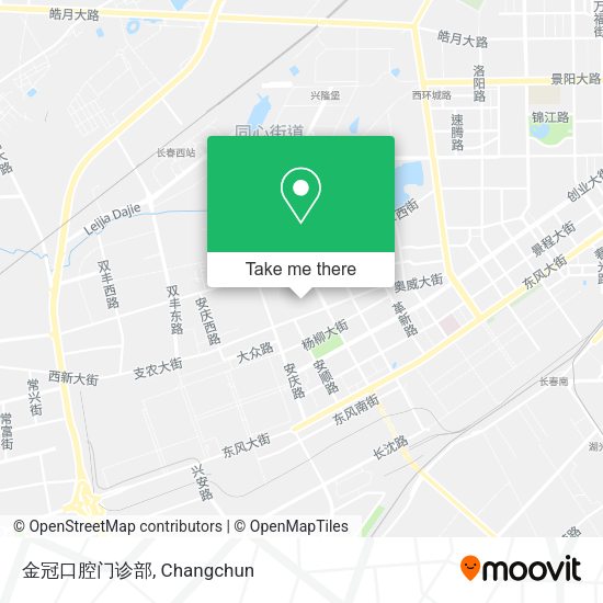 金冠口腔门诊部 map