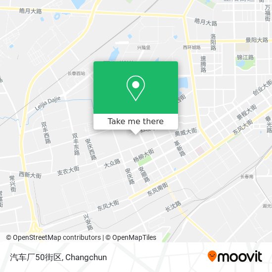 汽车厂50街区 map