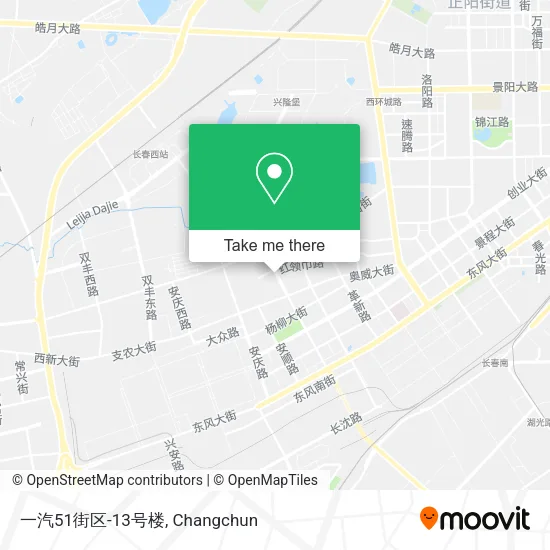 一汽51街区-13号楼 map